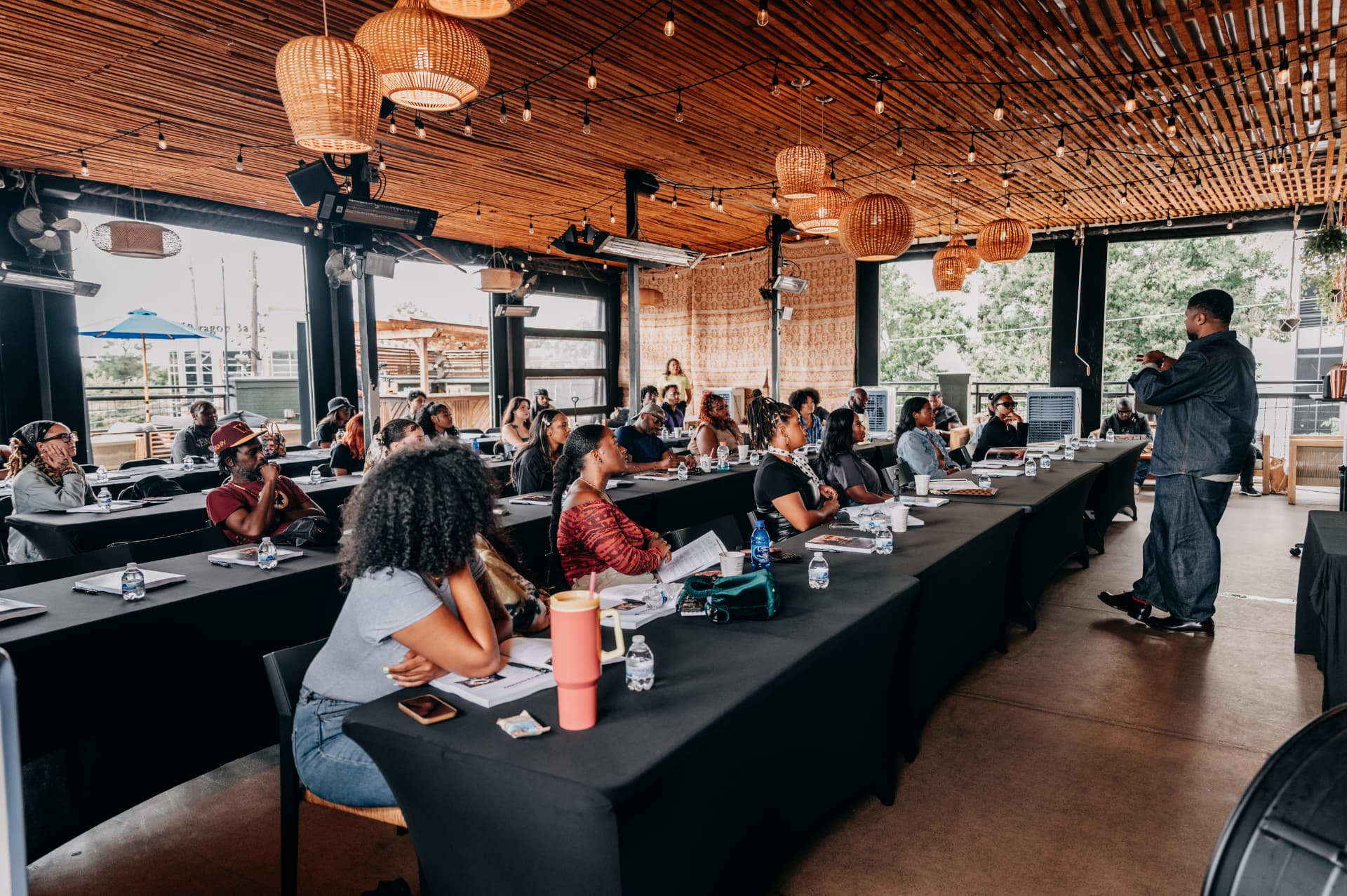 Fundamentals of Bartending training session